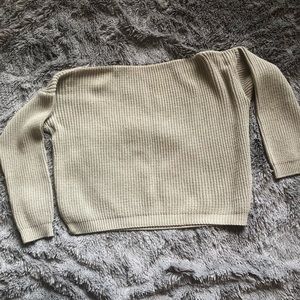 Misguided Oversized off shoulder sweater